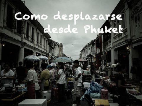 Como desplazarse desde Phuket
